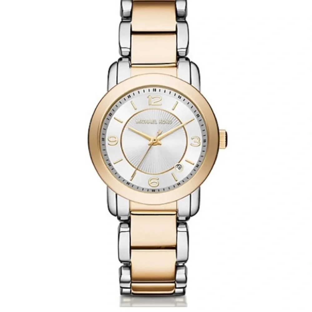 Michael Kors Two-Tone Gold and Silver Watch